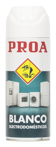PROASOL. Blanco Electrodomésticos. Spray.